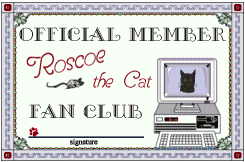Roscoe the Cat's Fan Club