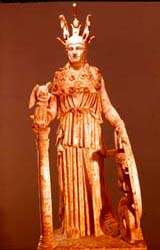 statue of athena